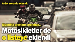 Motosikletler İçin Yeni Düzenleme