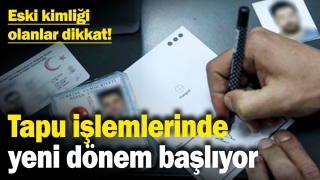 Tapuda Yeni dönem 1 Ocak'ta başlıyor