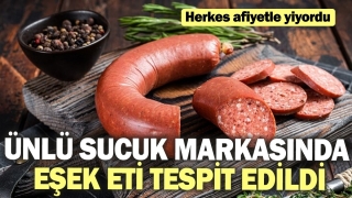 Ünlü Sucuk Markasında At ve Eşek Eti Skandalı