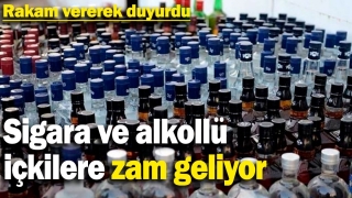 Sigara ve Alkole Büyük Zam Geliyor!