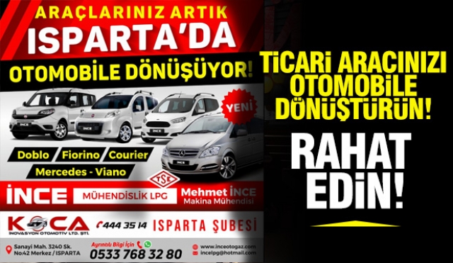 Ticari Aracınızı Otomobile Dönüştürün, Rahat Edin: İNCE Mühendislik'ten Profesyonel Çözüm