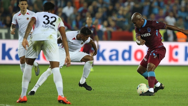 Trabzonspor sahasında berabere kaldı