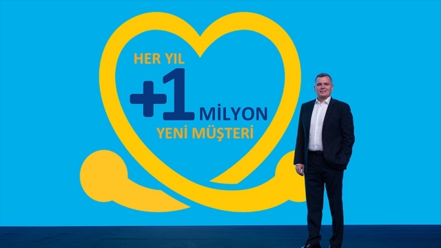 Turkcell her yıl 1 milyon yeni müşteri kazanacak