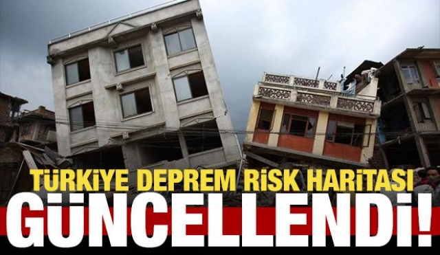 Türkiye Deprem Risk Haritası Güncellendi