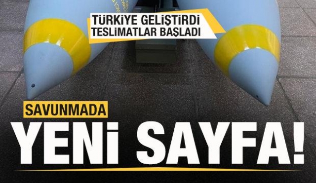 TÜRKİYE'DEN YENİ SAVUNMA HAMLESİ: NÜFUZ EDİCİ BOMBA