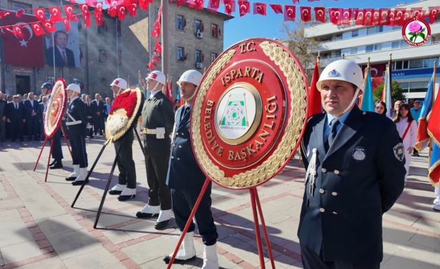 Vali Abdullah Erin, Cumhuriyetimizin 101. Yıldönümü Etkinliklerine Katıldı