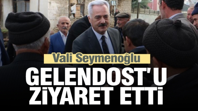 VALİ SEYMENOĞLU: ''BİZİM GÖREVİMİZ SİZLERE HİZMET ETMEK”