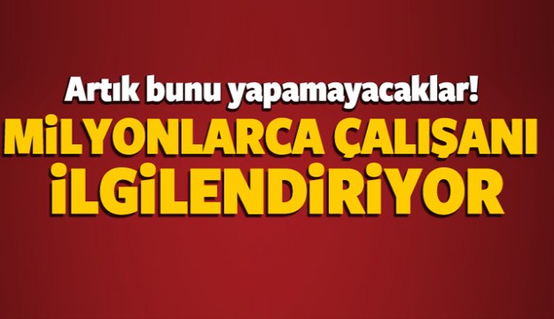 Yargıtay'dan milyonları ilgilendiren karar!