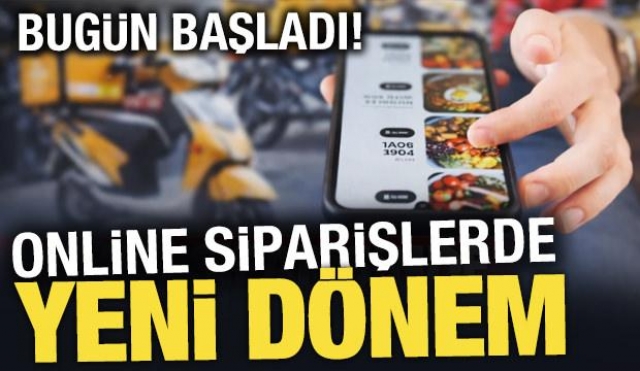 Yemek Siparişinde Yeni Dönem BaşladI! Fahiş Komisyonlara Son!