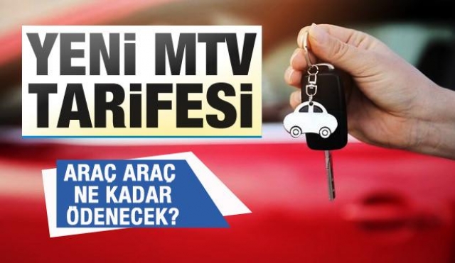 Yeni MTV Tarifesiyle Araçlar Ne Kadar Ödeyecek?