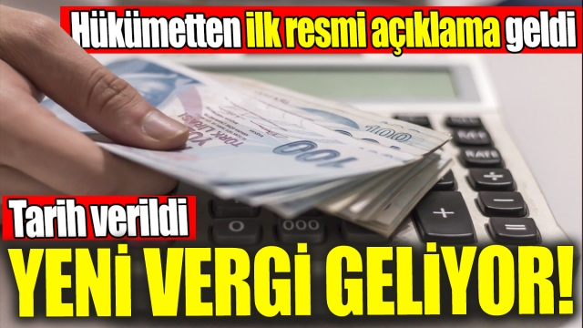 YENİ VERGİ DÜZENLEMESİ