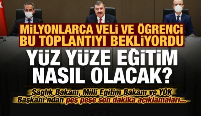 Yüzlerce öğrenci ve veliler bu haberi bekliyordu