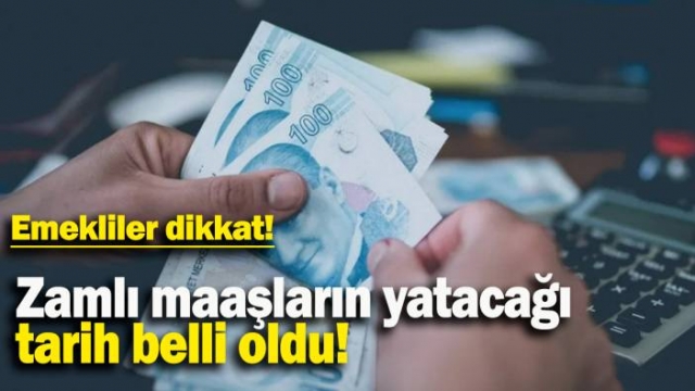 Zamlı Maaşların Ödeme Tarihi Açıklandı: Emekliler ve Memurlar Dikkat!